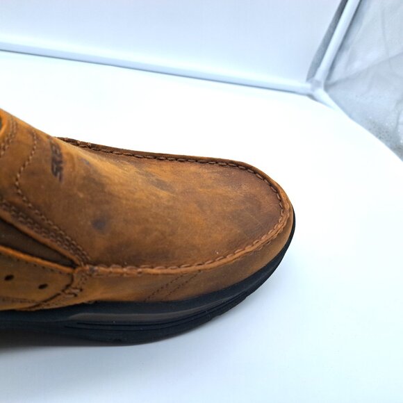 Skechers Mens Expended -Sevenoleather Slip on Leather Slip on Moccasin  - Size 9 - Picture 8 of 16